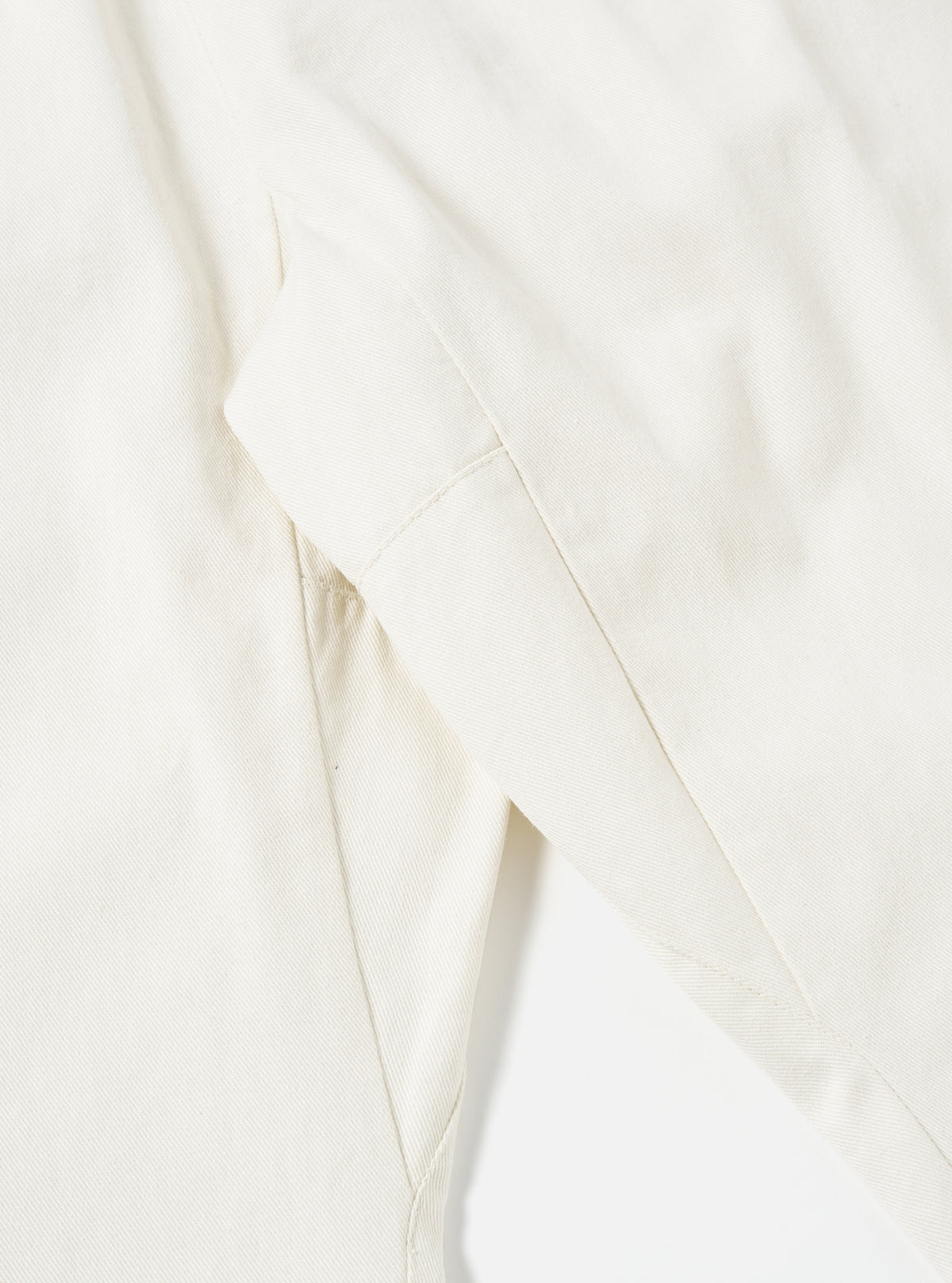 Universal Works Braga Pant in Winter White Winter Twill