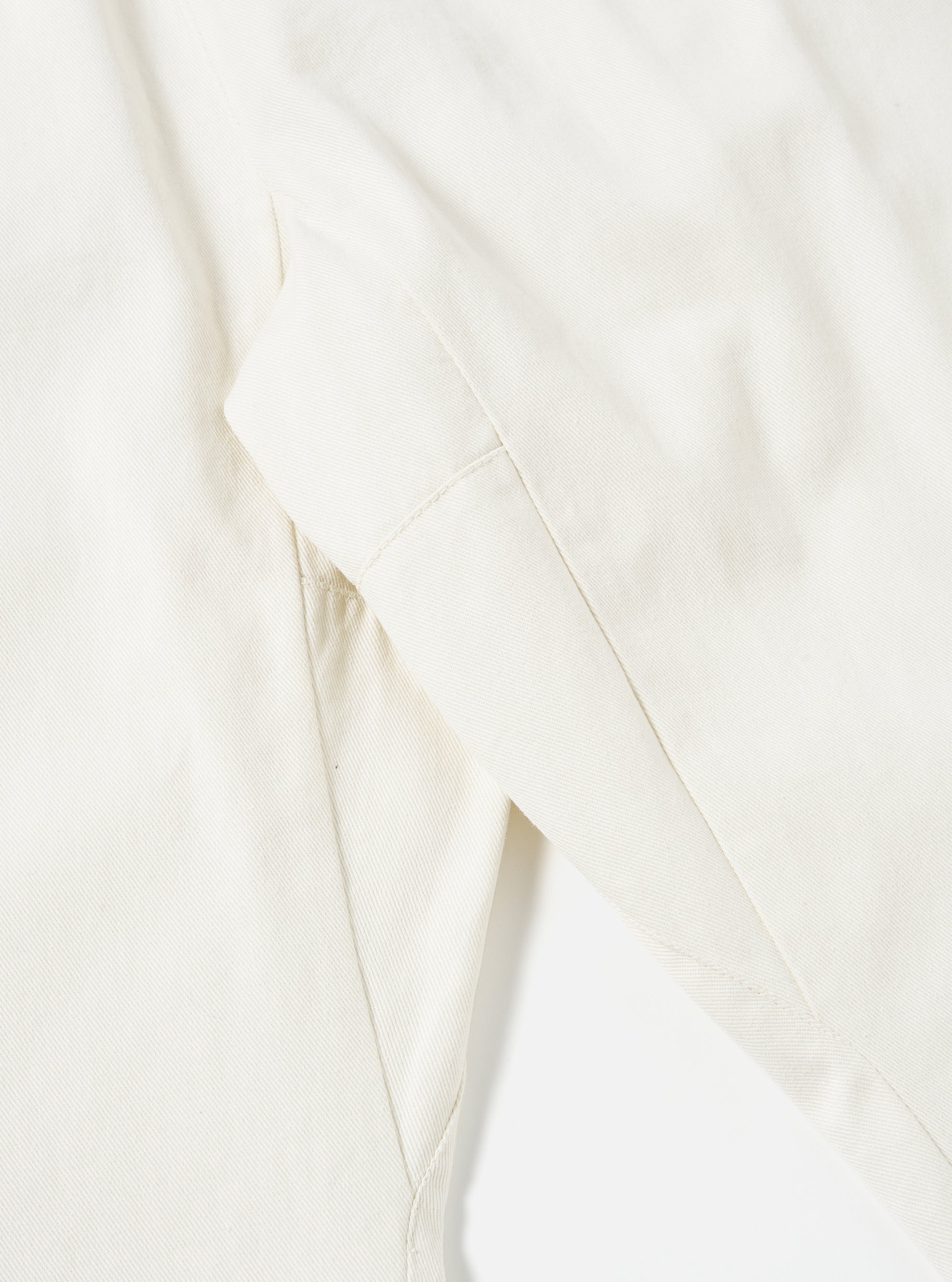 Universal Works Braga Pant in Winter White Winter Twill