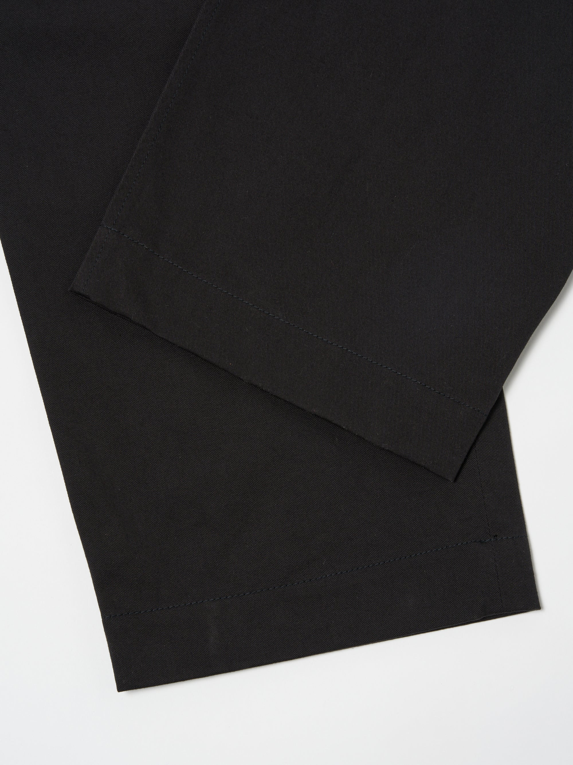 Universal Works Duke Pant in Black Twill