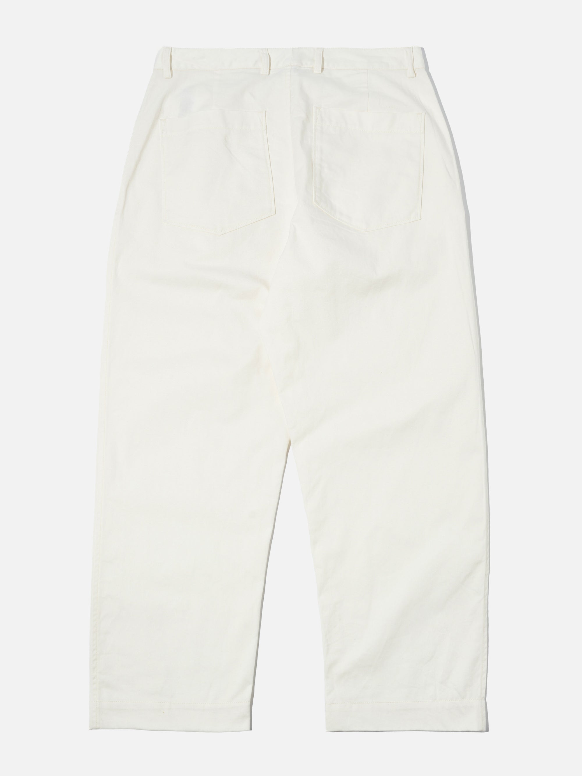 Universal Works Duke Pant in Ecru Twill