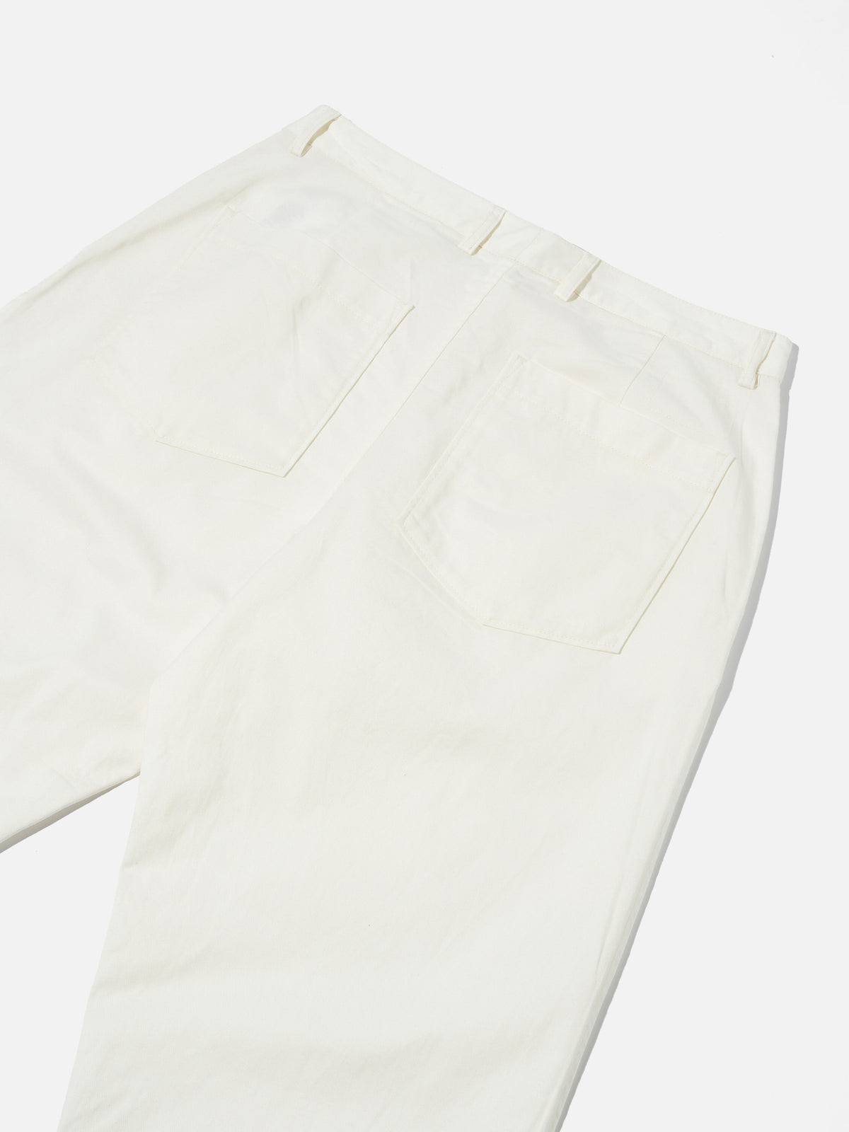 Universal Works Duke Pant in Ecru Twill