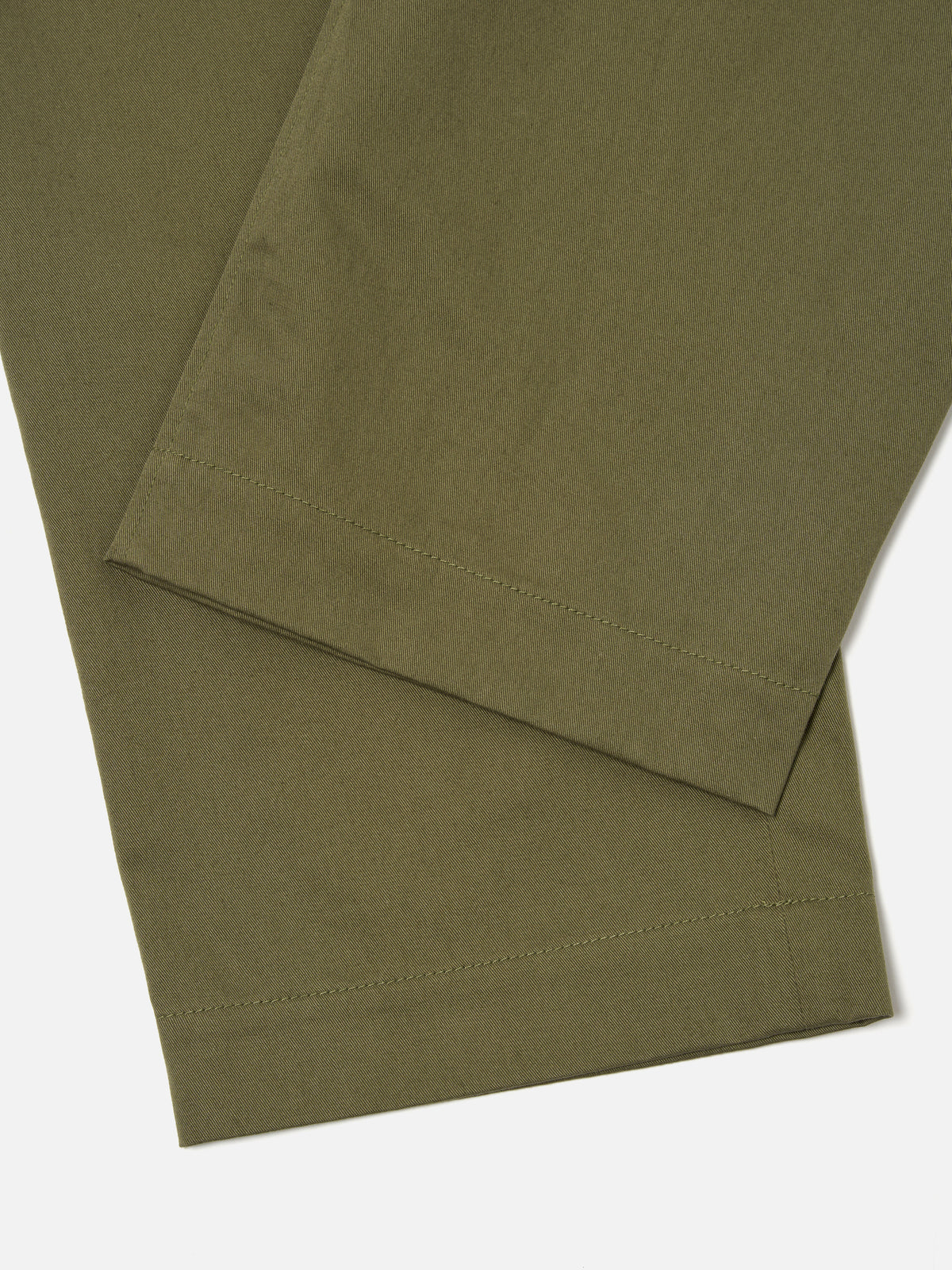 Universal Works Duke Pant in Light Olive Twill