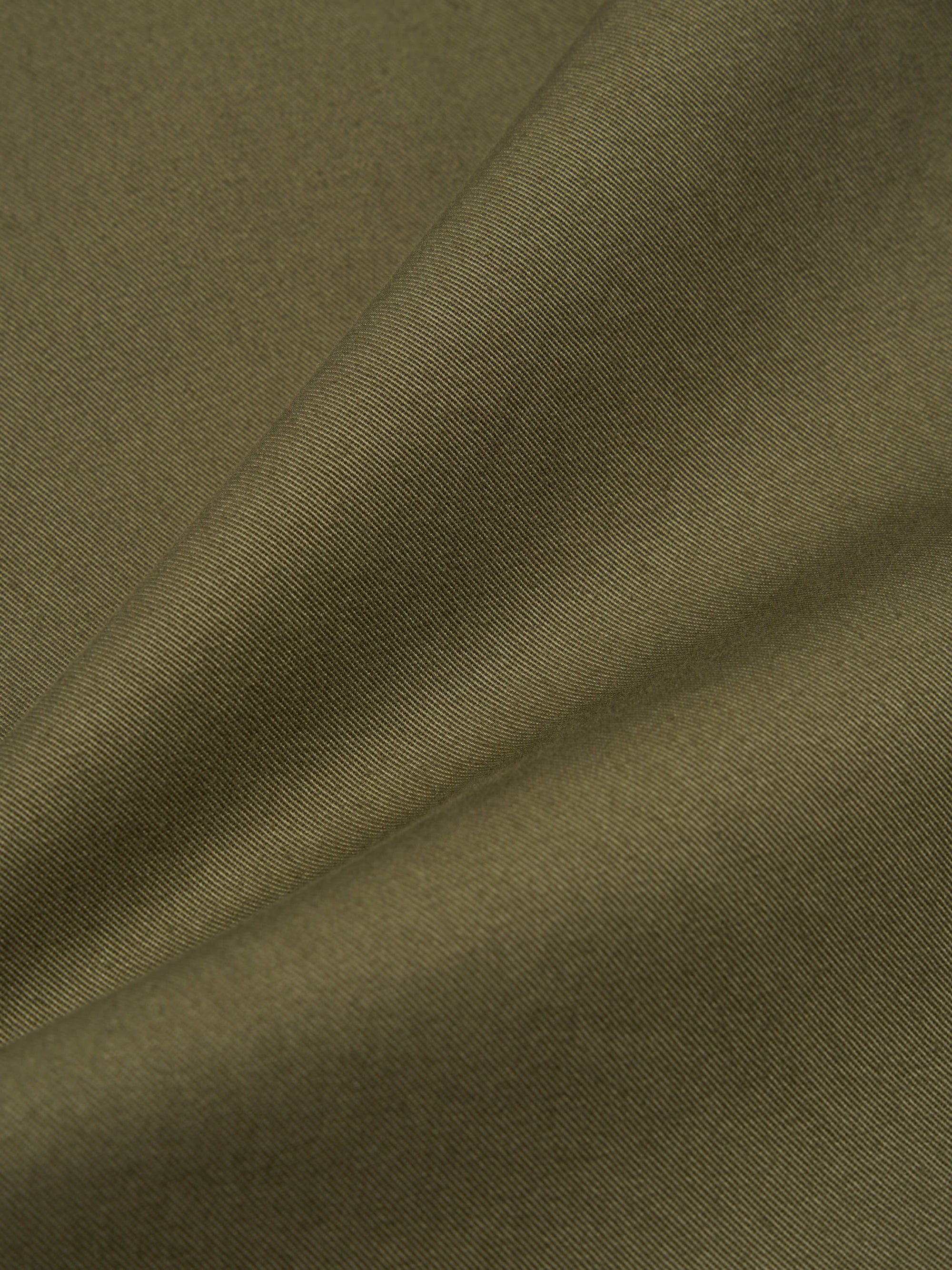 Light Olive Twill Field Waistcoat