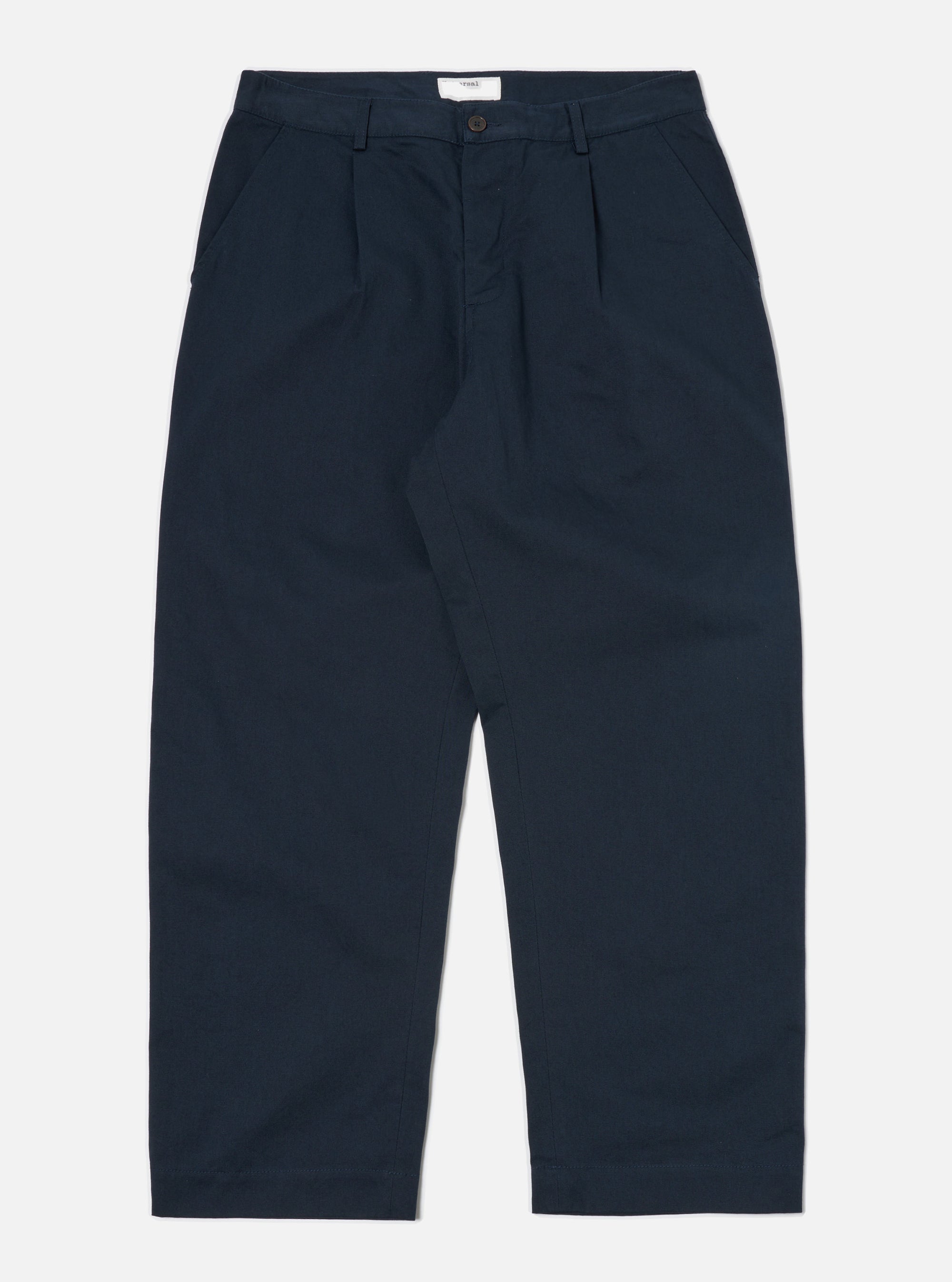 Universal Works Duke Pant in Navy Twill