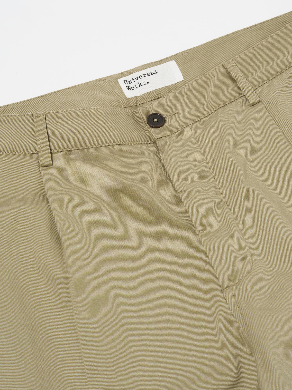 Universal Works Duke Pant in Stone Twill