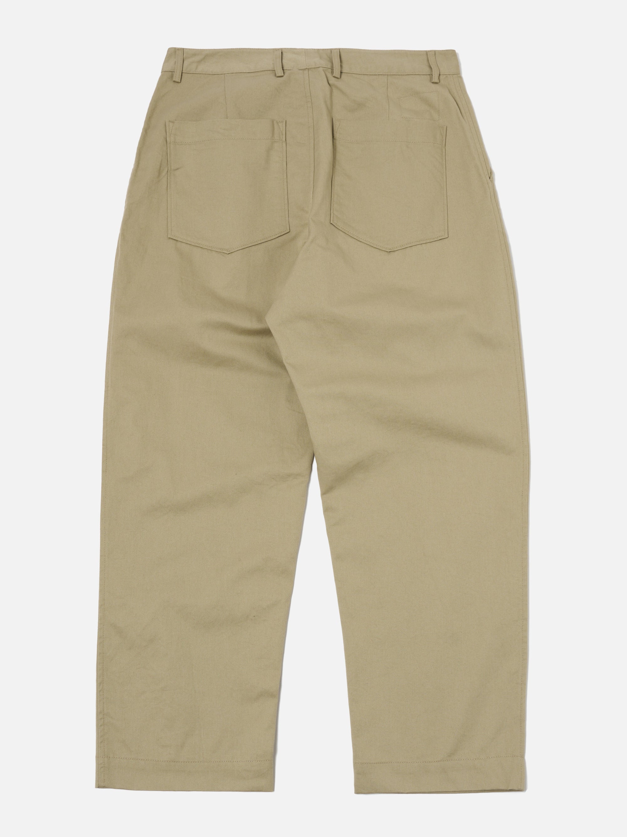 Universal Works Duke Pant in Stone Twill