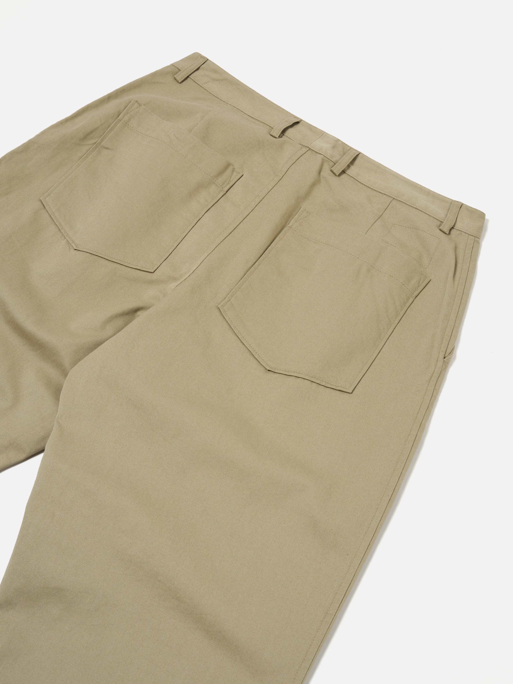 Universal Works Duke Pant in Stone Twill