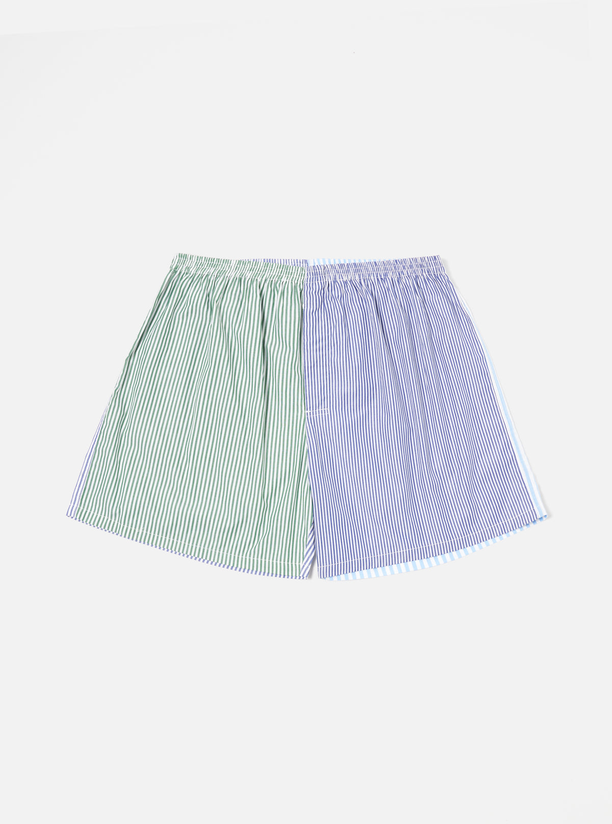 Universal Works Boxer Short in Blue Classic Mix