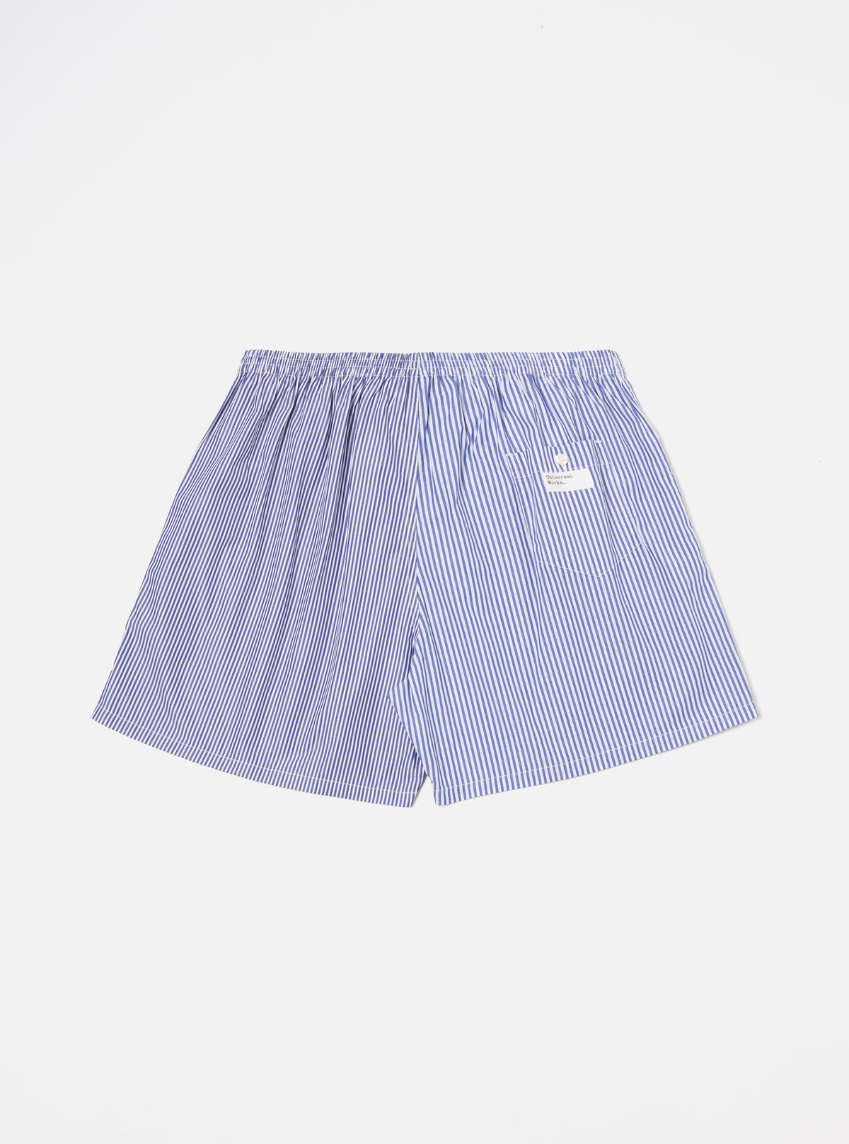 Universal Works Boxer Short in Blue Classic Mix