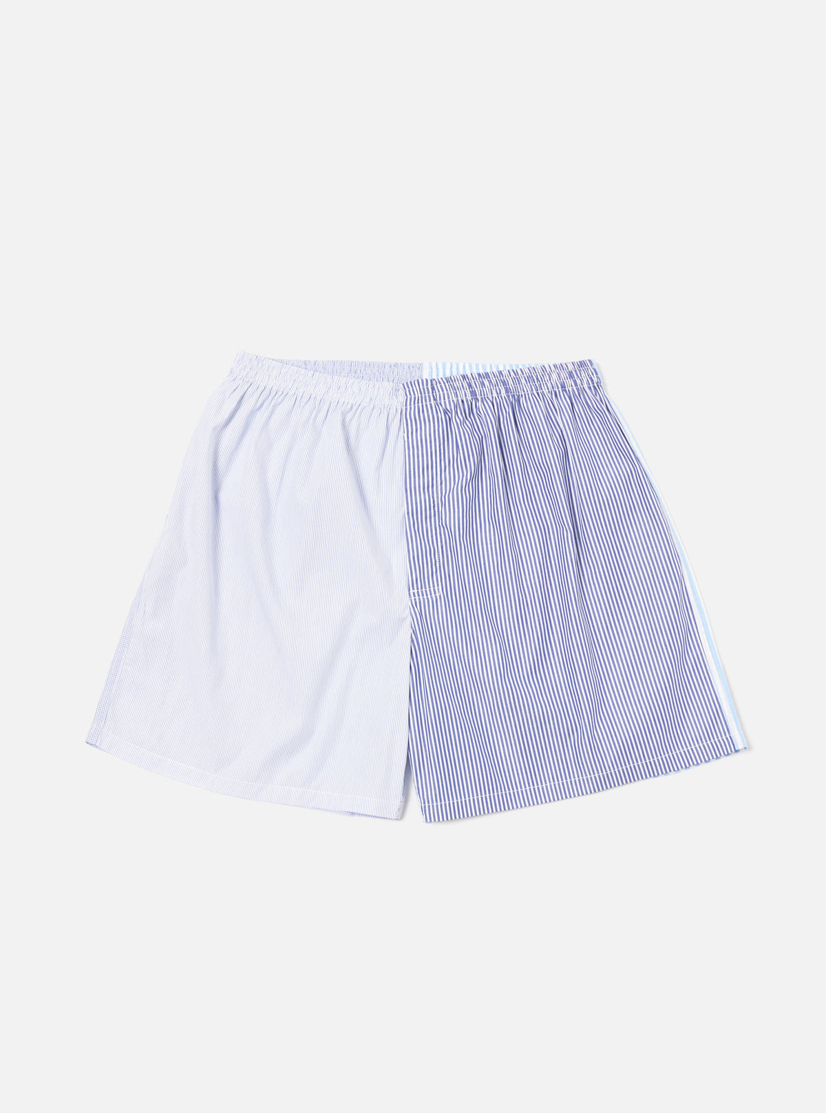 Universal Works Boxer Short in Blue Classic Mix