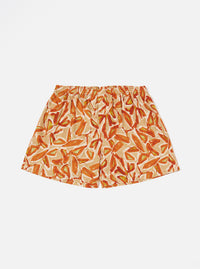 Universal Works Boxer Short in Terracotta Artist Flower Lincot