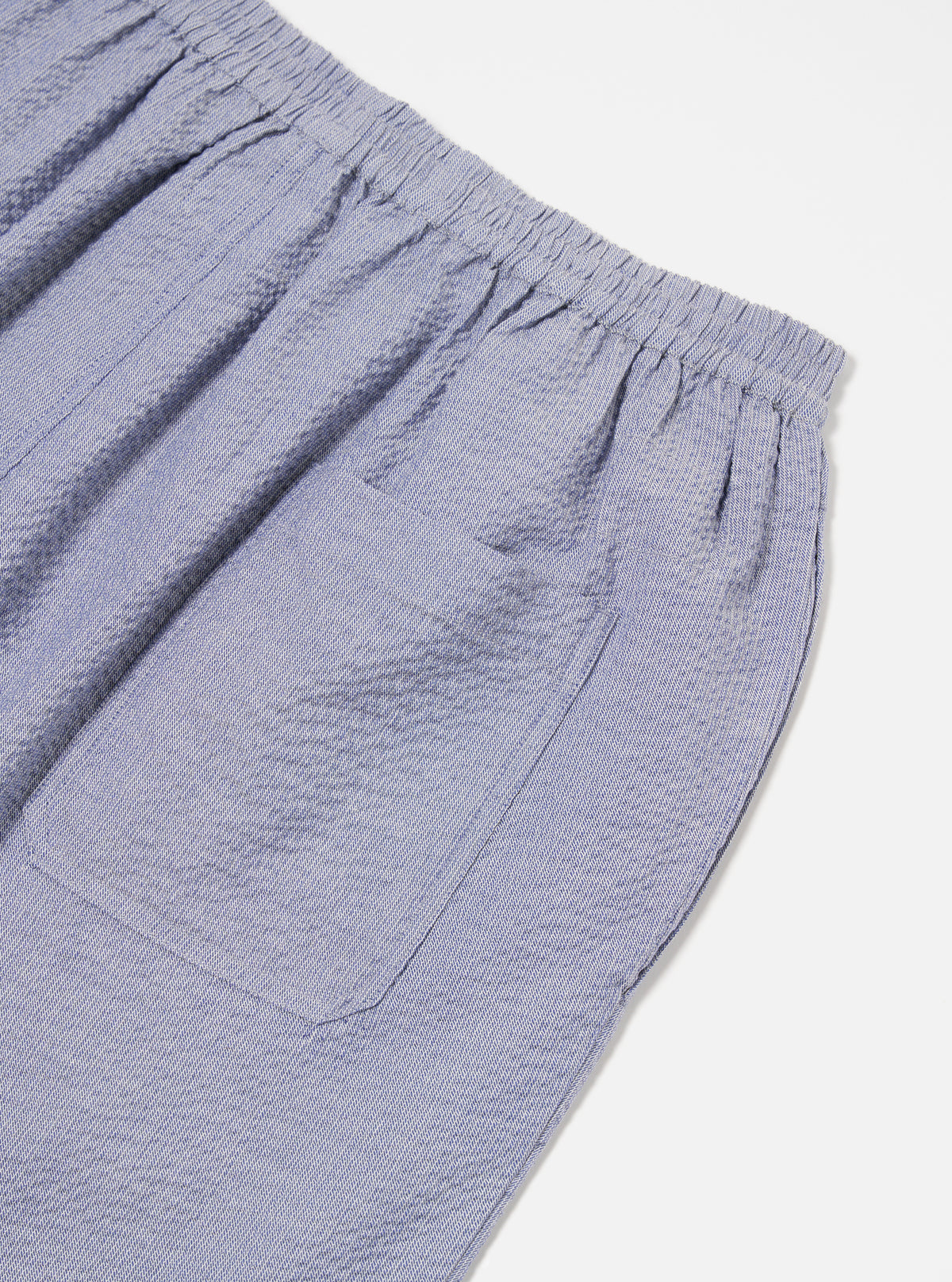 Universal Works Pyjama Pant in Blue Monterey Cotton