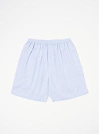 Universal Works Pyjama Short in Ice Blue Recycled Cotton