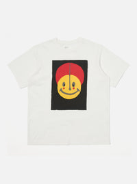 Kojo Marfo x Universal Works Print Tee in Ecru Cotton