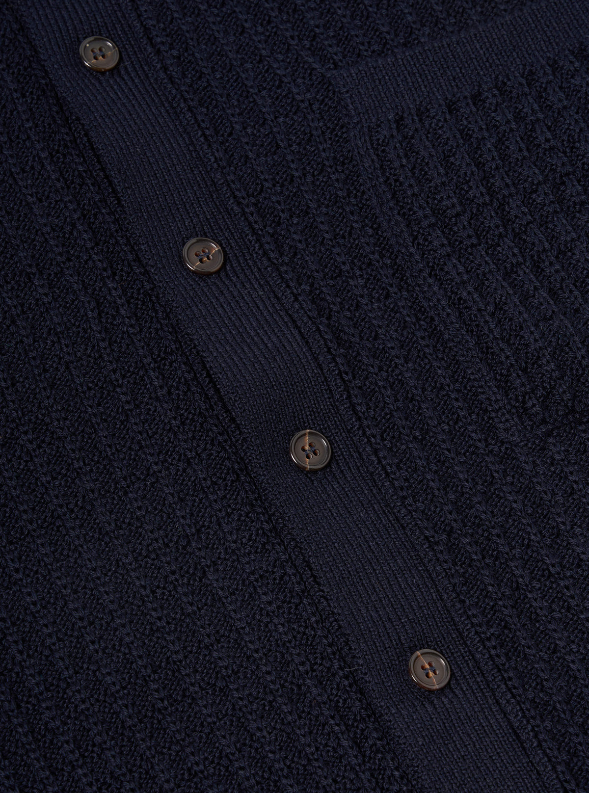 Universal Works Knit Jacket in Navy Merino Knit