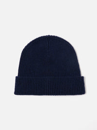 Universal Works Watch Cap in Navy Eco Wool