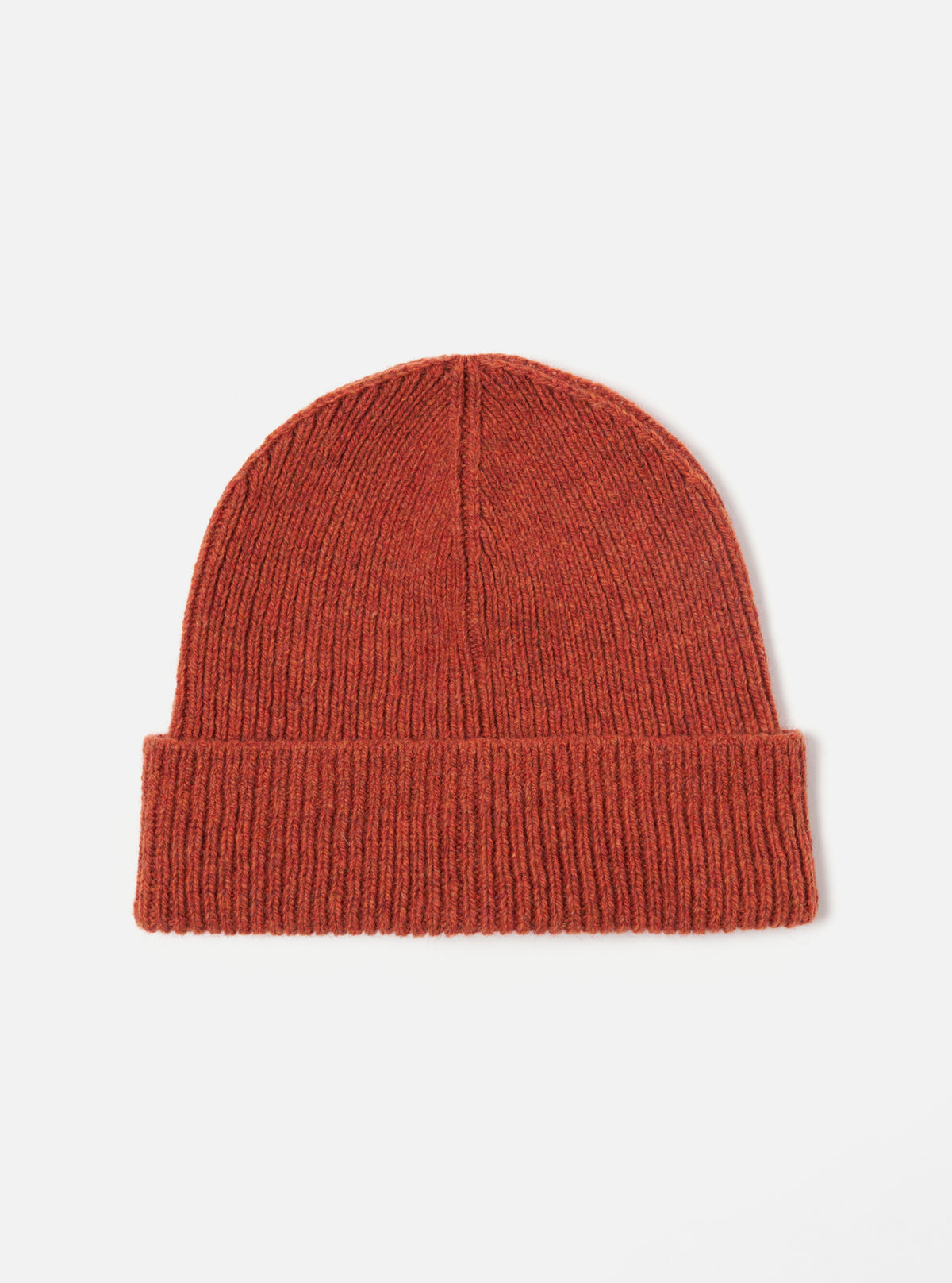 Universal Works Watch Cap in Orange Eco Wool