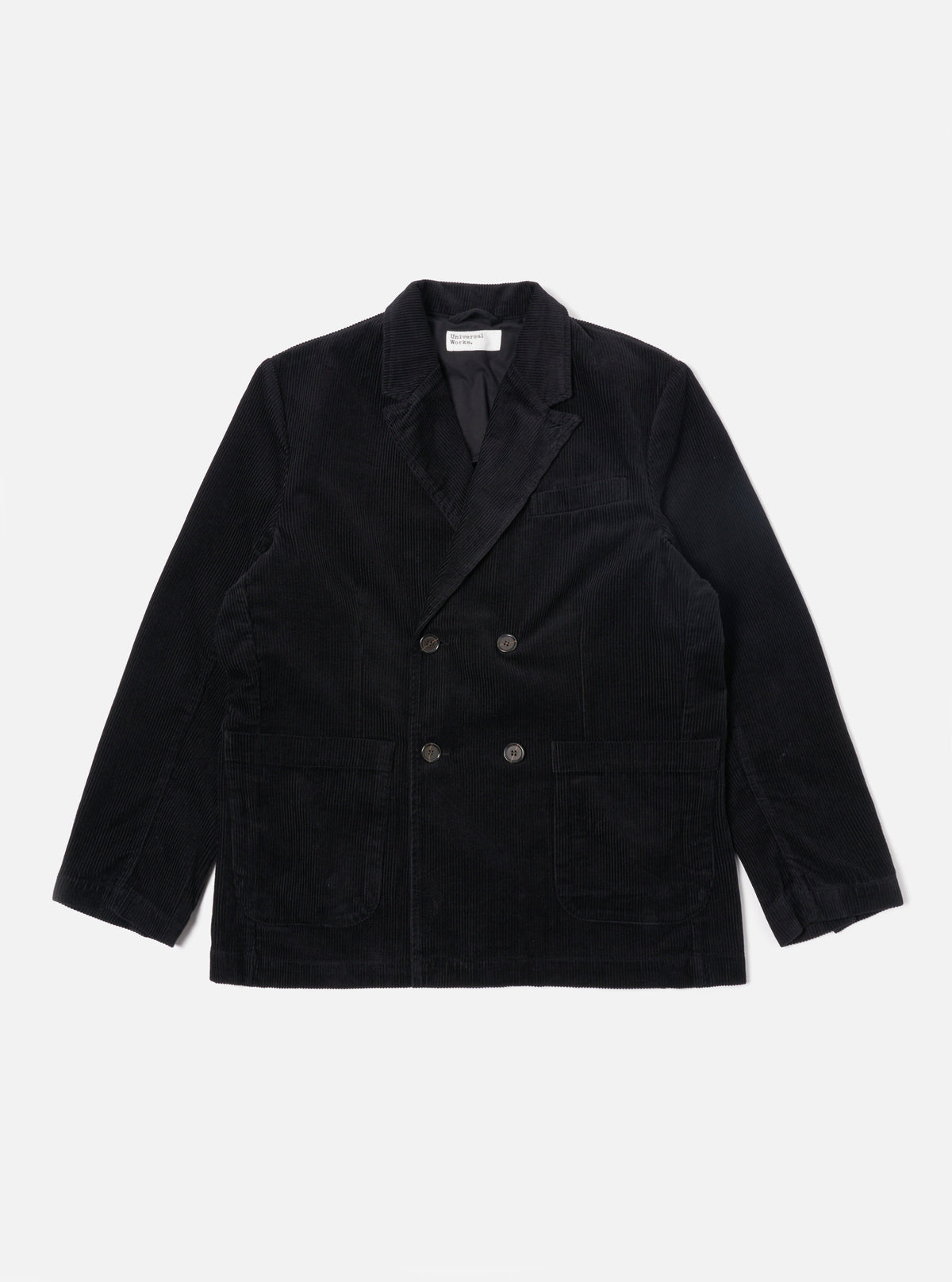 Universal Works Manor Jacket in Black Cord