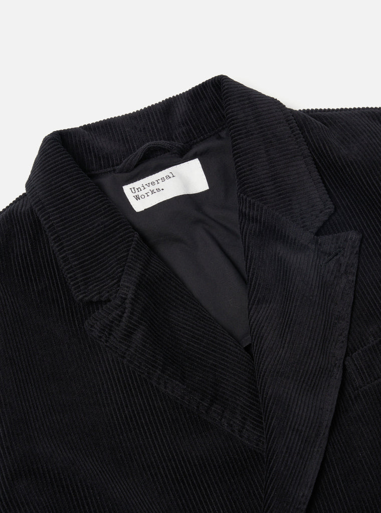 Universal Works Manor Jacket in Black Cord