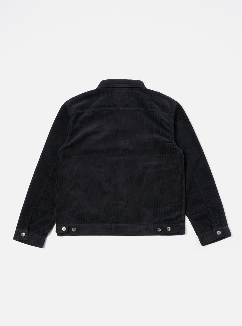 Universal Works Trucker Jacket in Black Cord