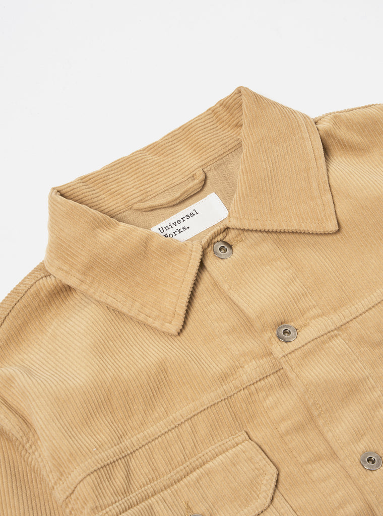 Universal Works Trucker Jacket in Fawn Cord