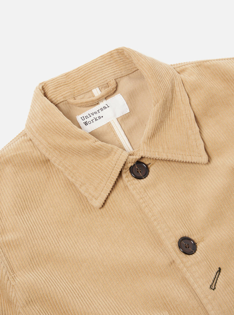 Universal Works Bakers Jacket in Fawn Cord