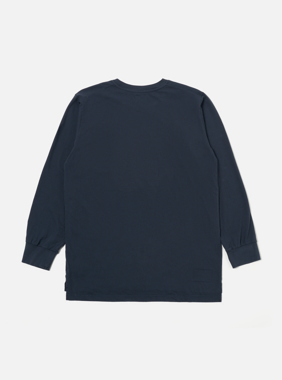 Universal Works L/S Tee in Navy Organic Jersey