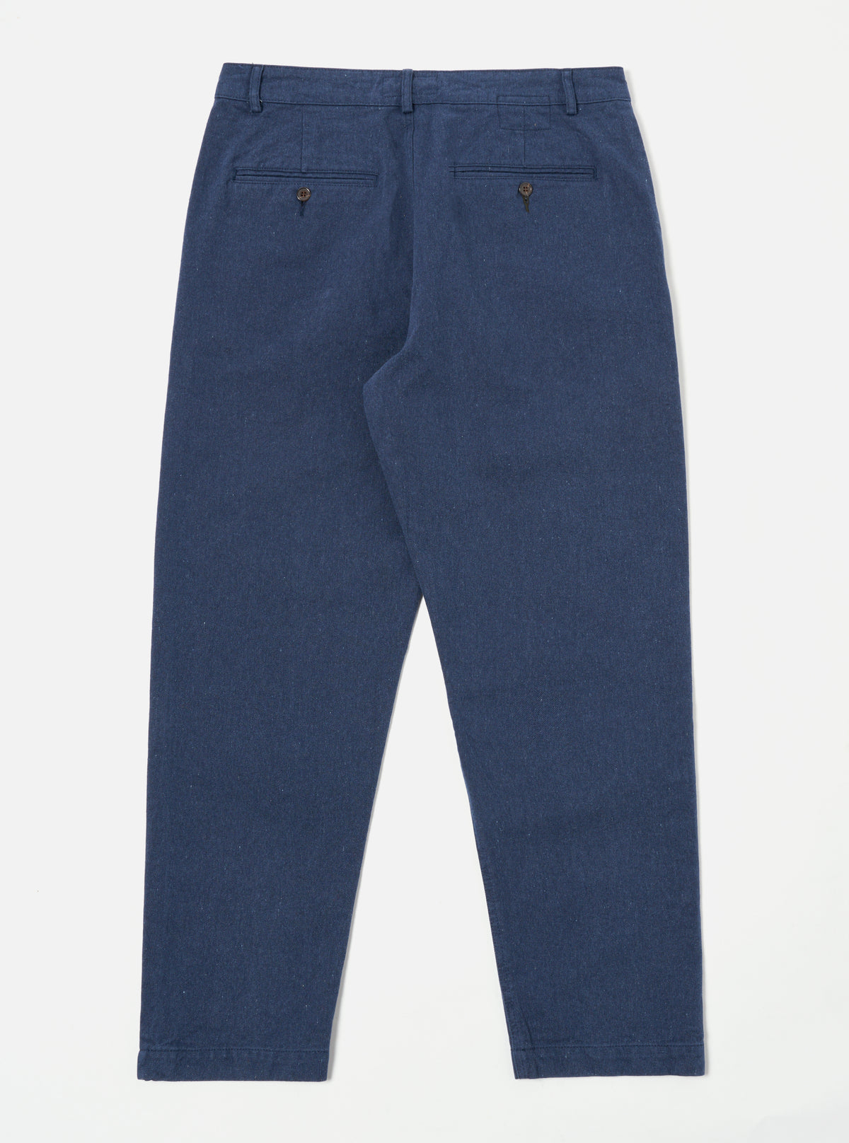 Universal Works Military Chino in Indigo Recycled Denim