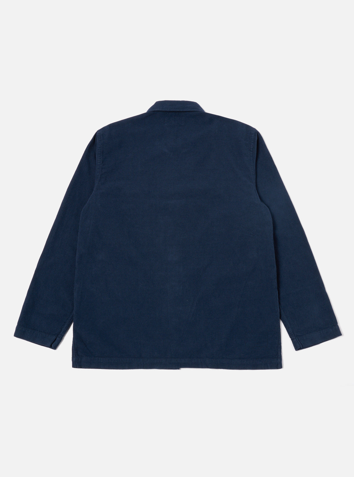 Universal Works Bakers Overshirt in Navy Fine Cord