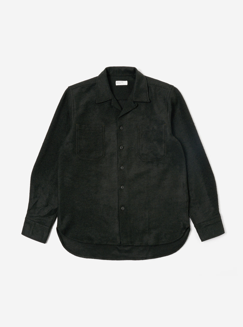 Universal Works Work Shirt in Forest Dam Marl