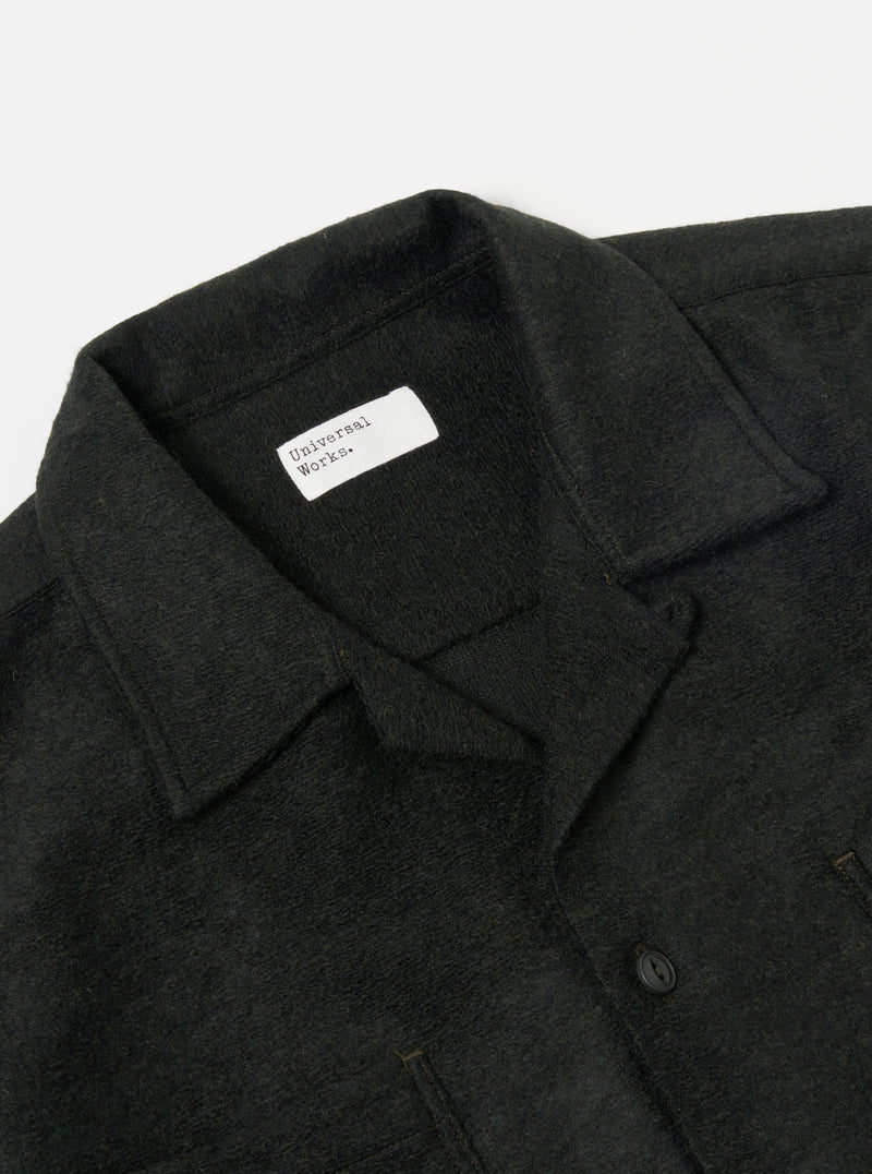 Universal Works Work Shirt in Forest Dam Marl