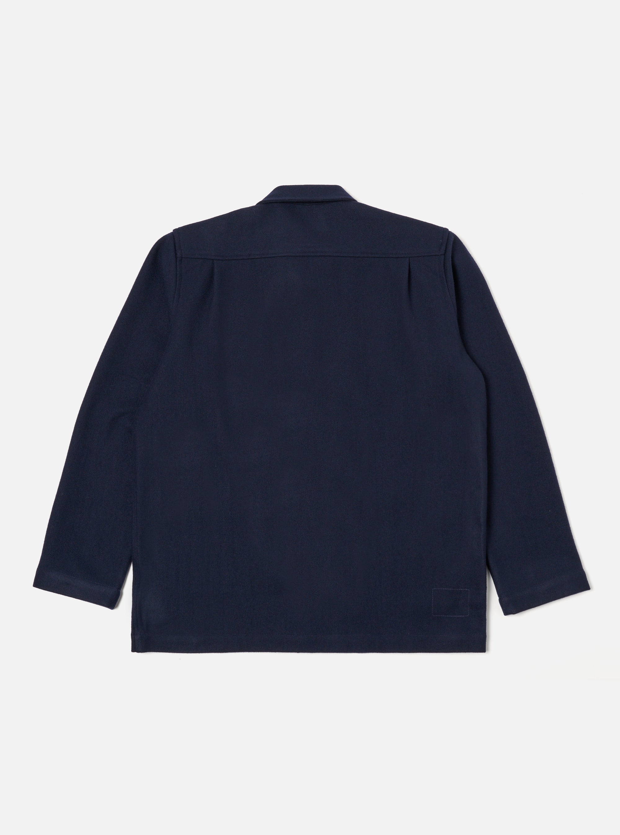 Universal Works Easy Jacket in Navy Melton