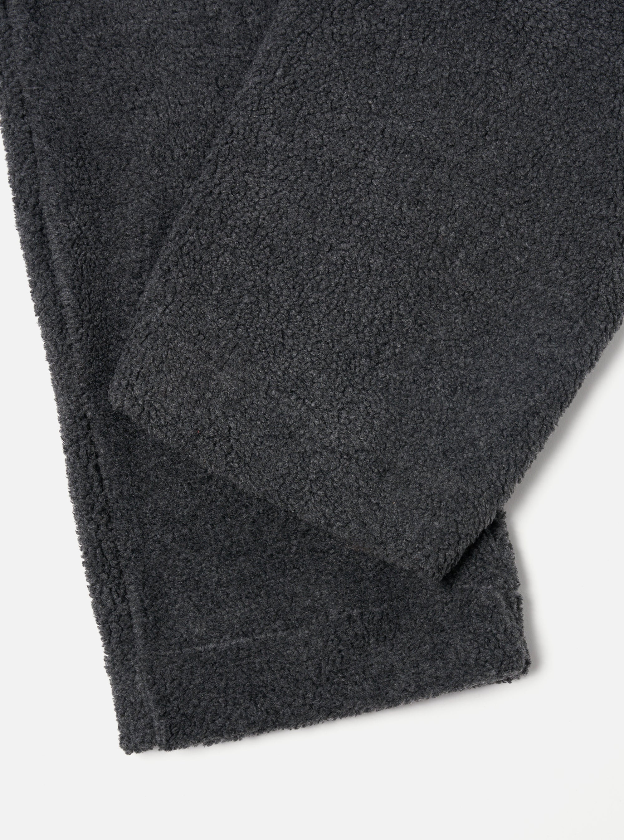 Universal Works Judo Pant in Charcoal Mountain Fleece