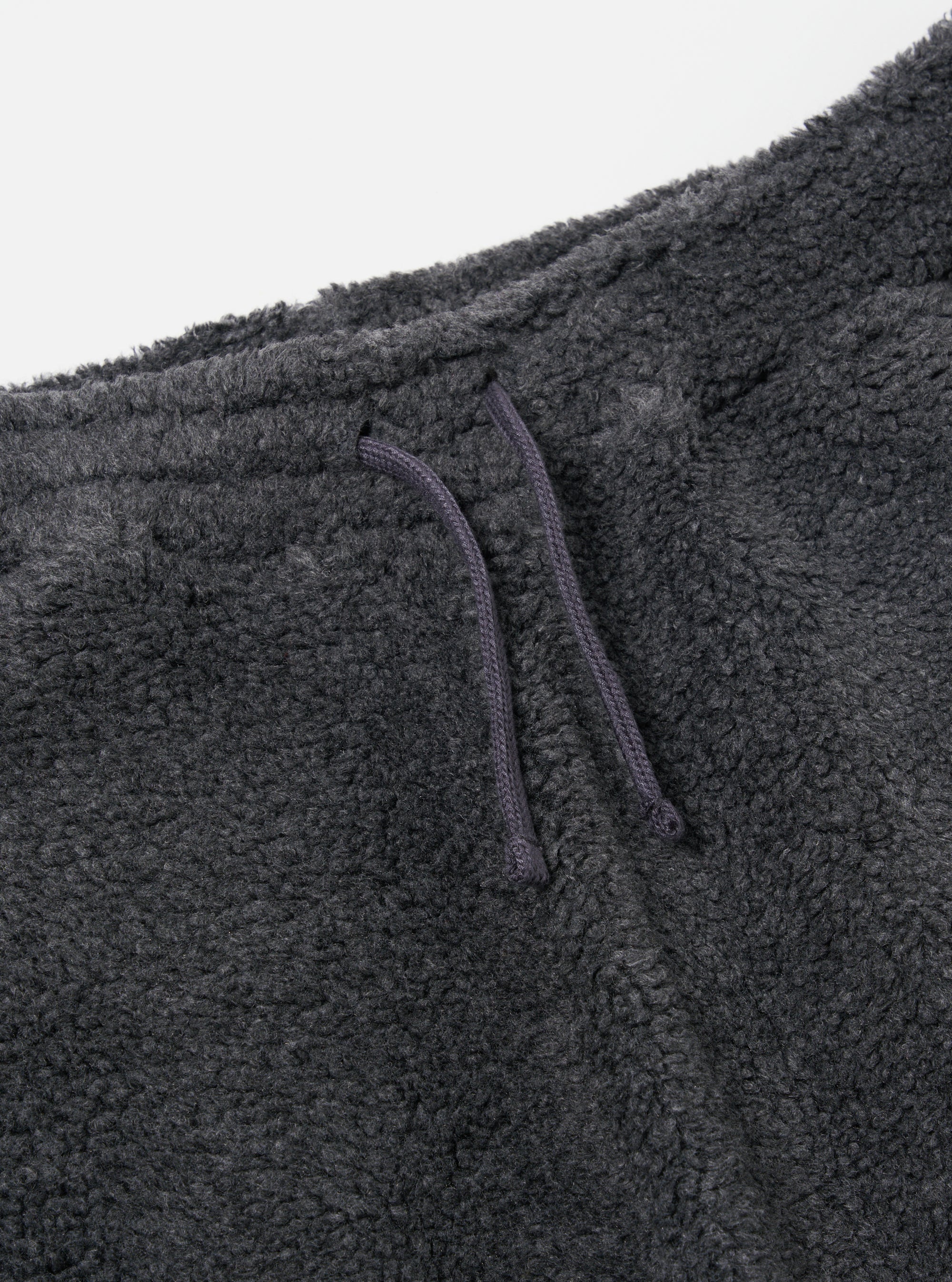 Universal Works Judo Pant in Charcoal Mountain Fleece