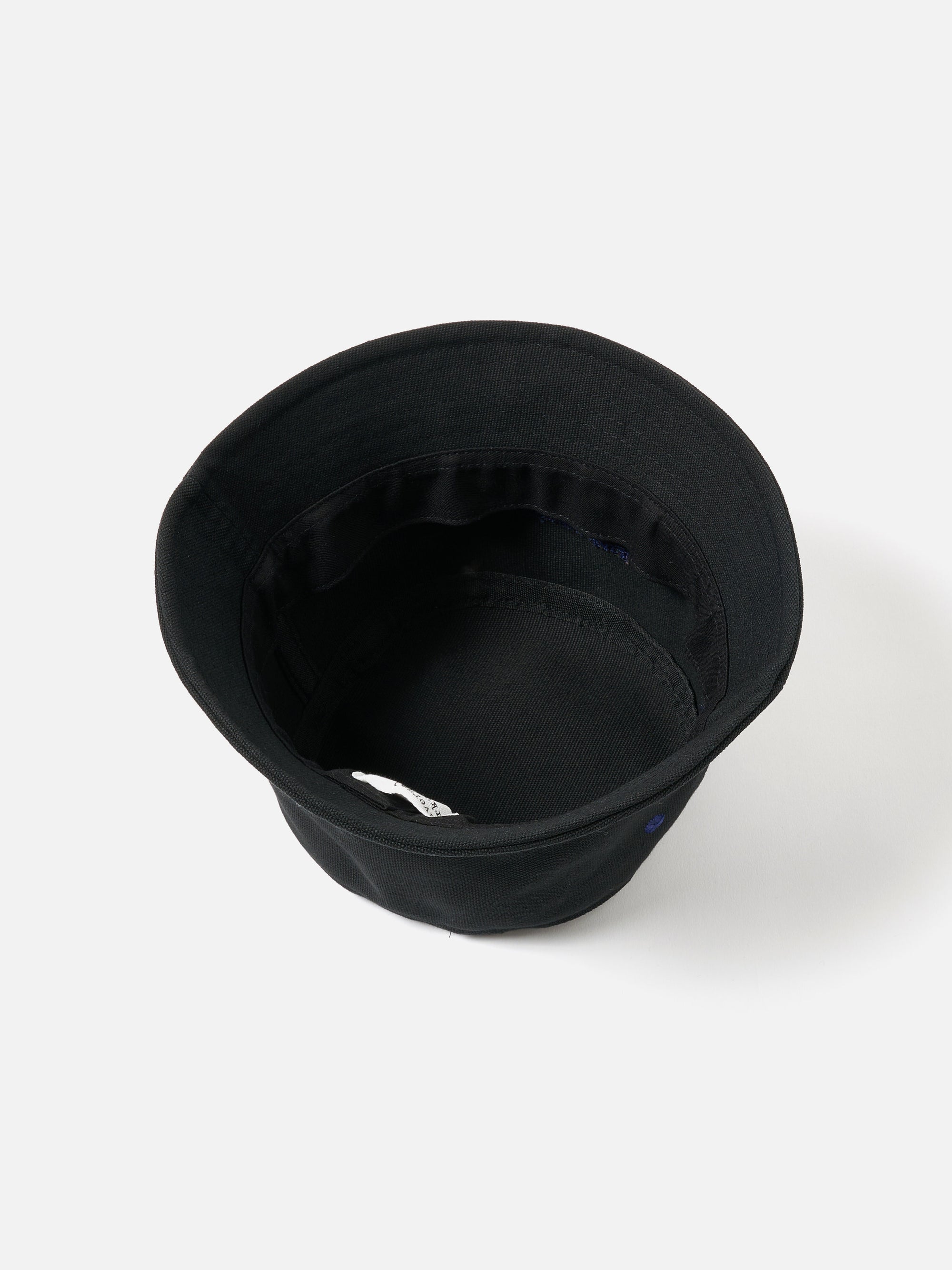 Universal Works Lewis Hat in Black Canvas