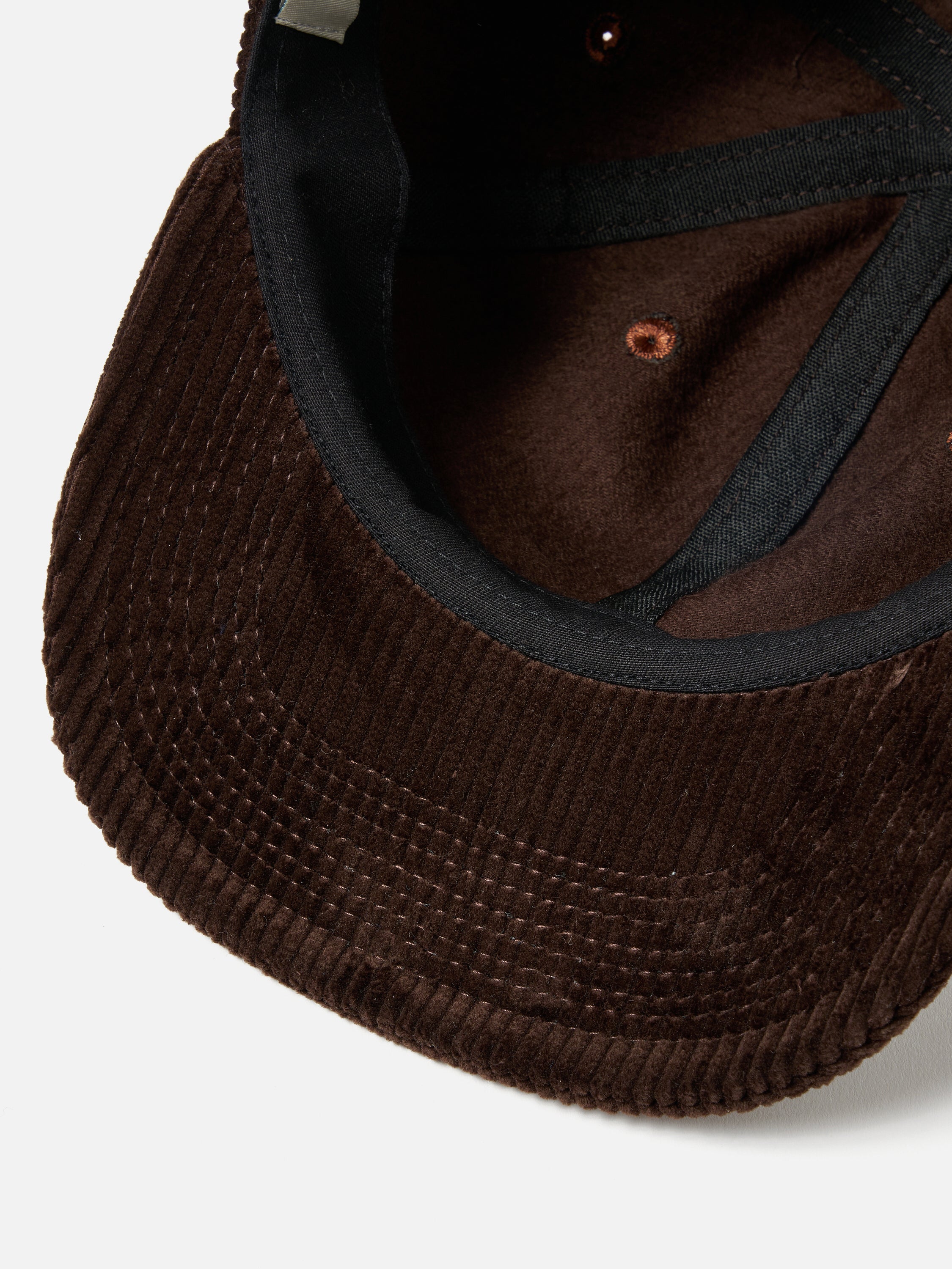 Universal Works Baseball Hat in Brown Brisbane Cord