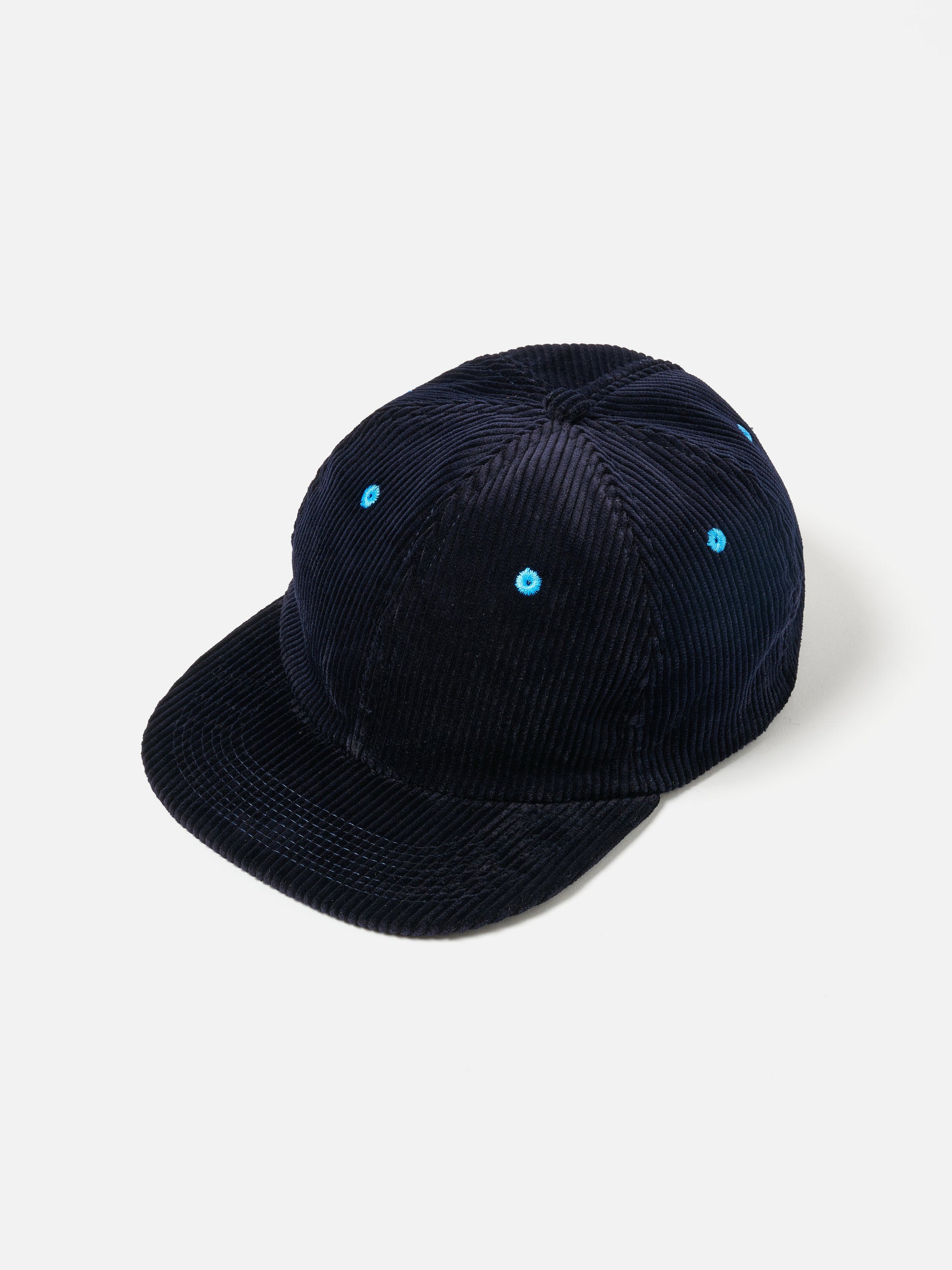 Universal Works Baseball Hat in Navy Brisbane Cord