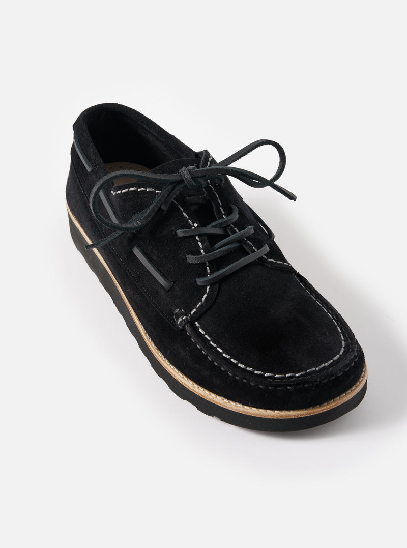 Zardus Oliver in Black Suede