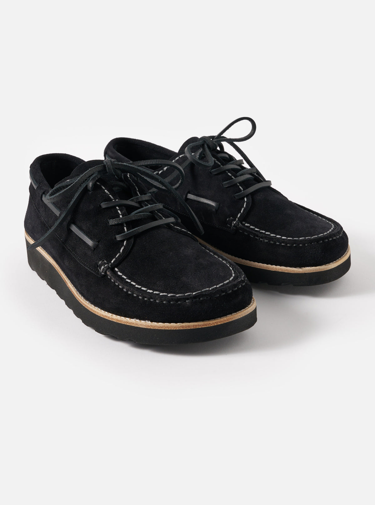 Zardus Oliver in Black Suede