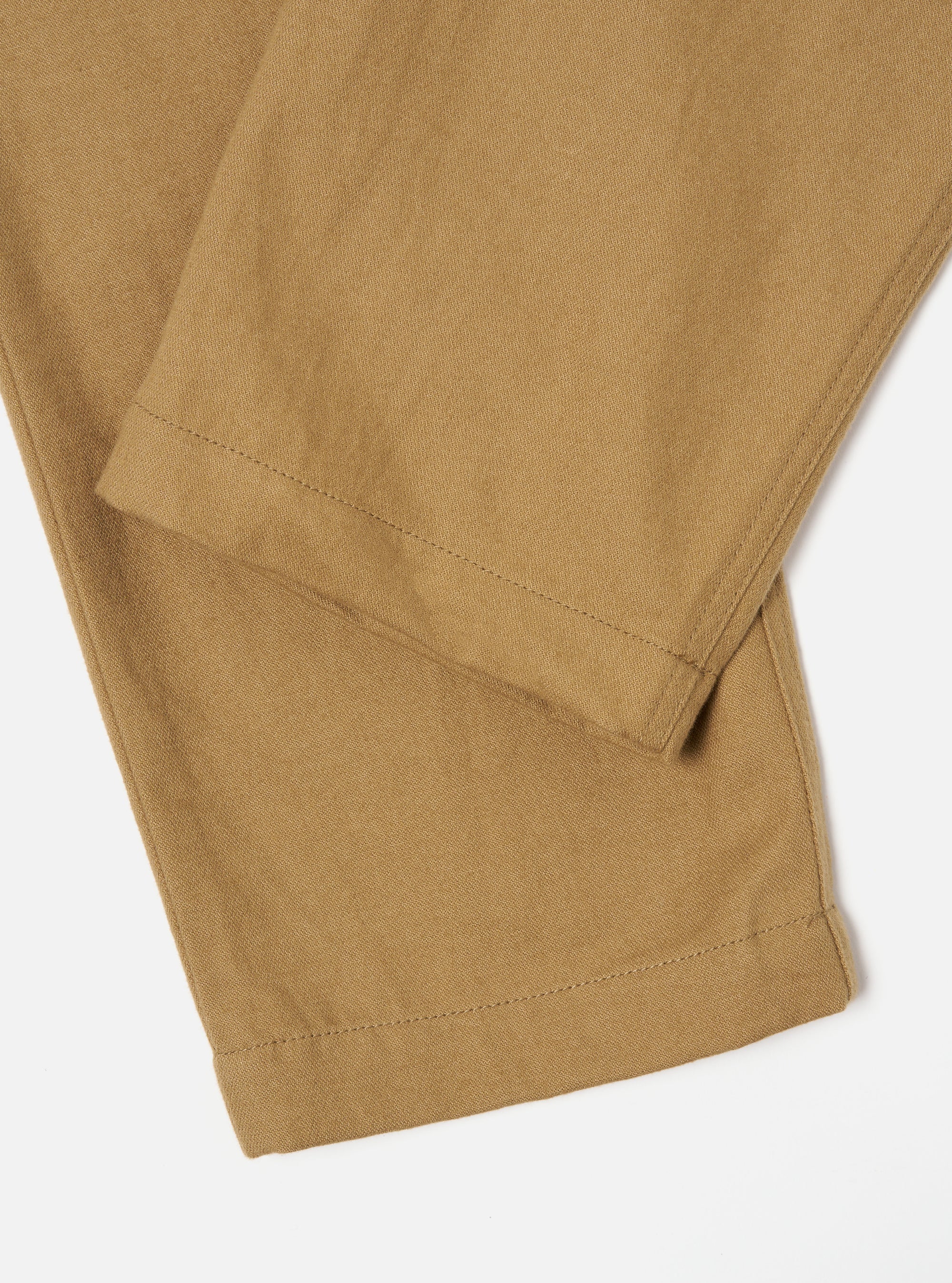 Universal Works Military Chino in Sand Brushed Moleskin