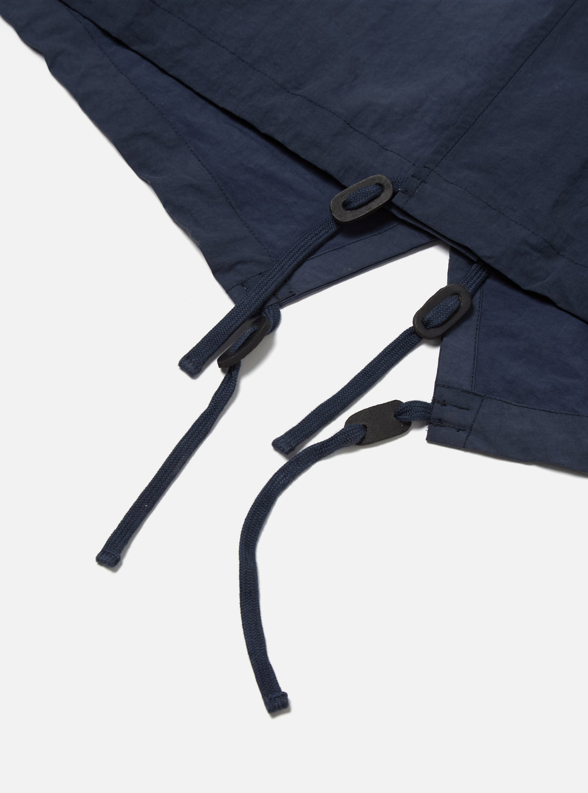 Universal Works Beach Parka in Navy Recycled Splash Nylon