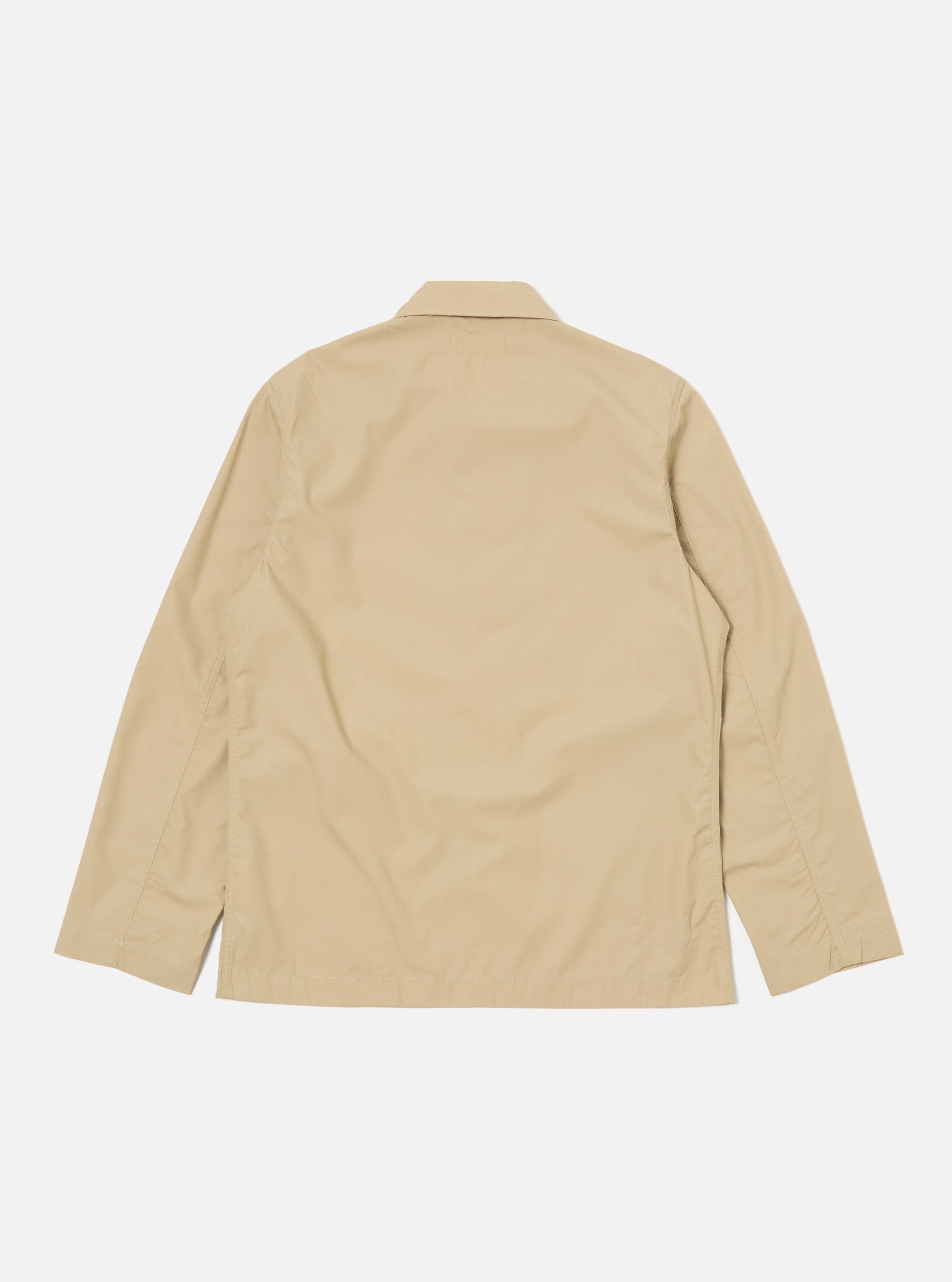 Universal Works Bakers Jacket in Sand Recycled Polytech