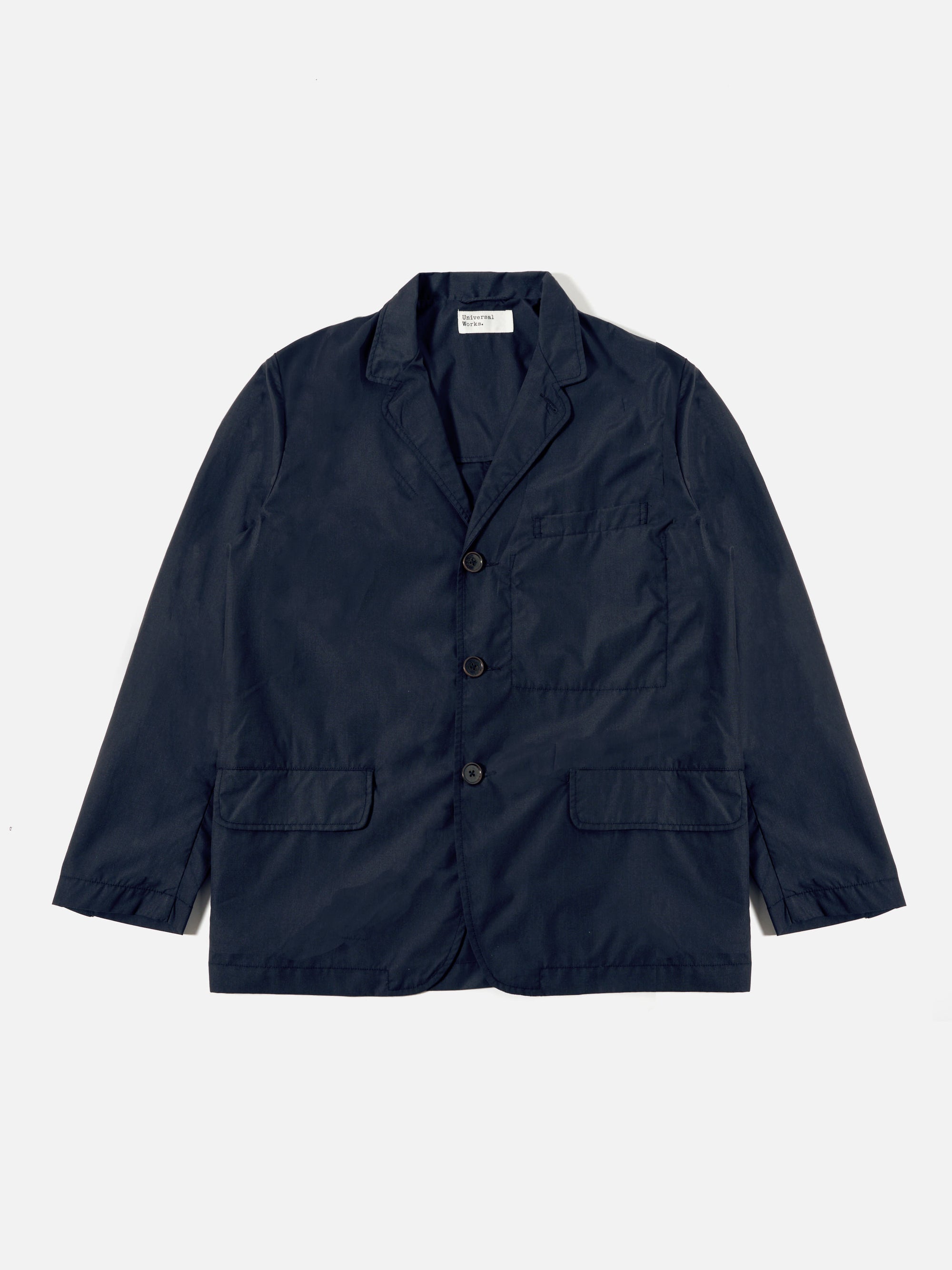 Universal Works Capitol Jacket in Navy Recycled Polytech