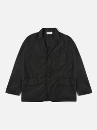 Universal Works Capitol Jacket in Black Recycled Polytech