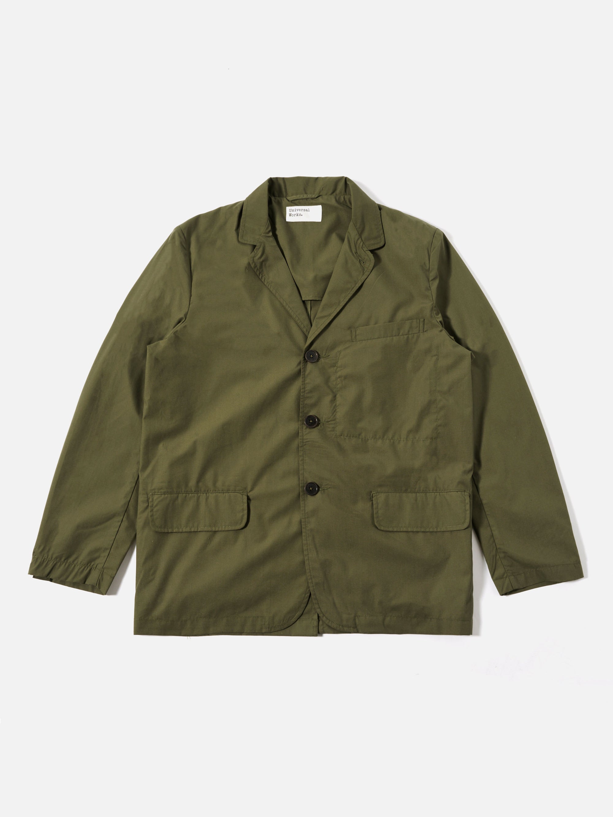 Universal Works Capitol Jacket in Olive Recycled Polytech