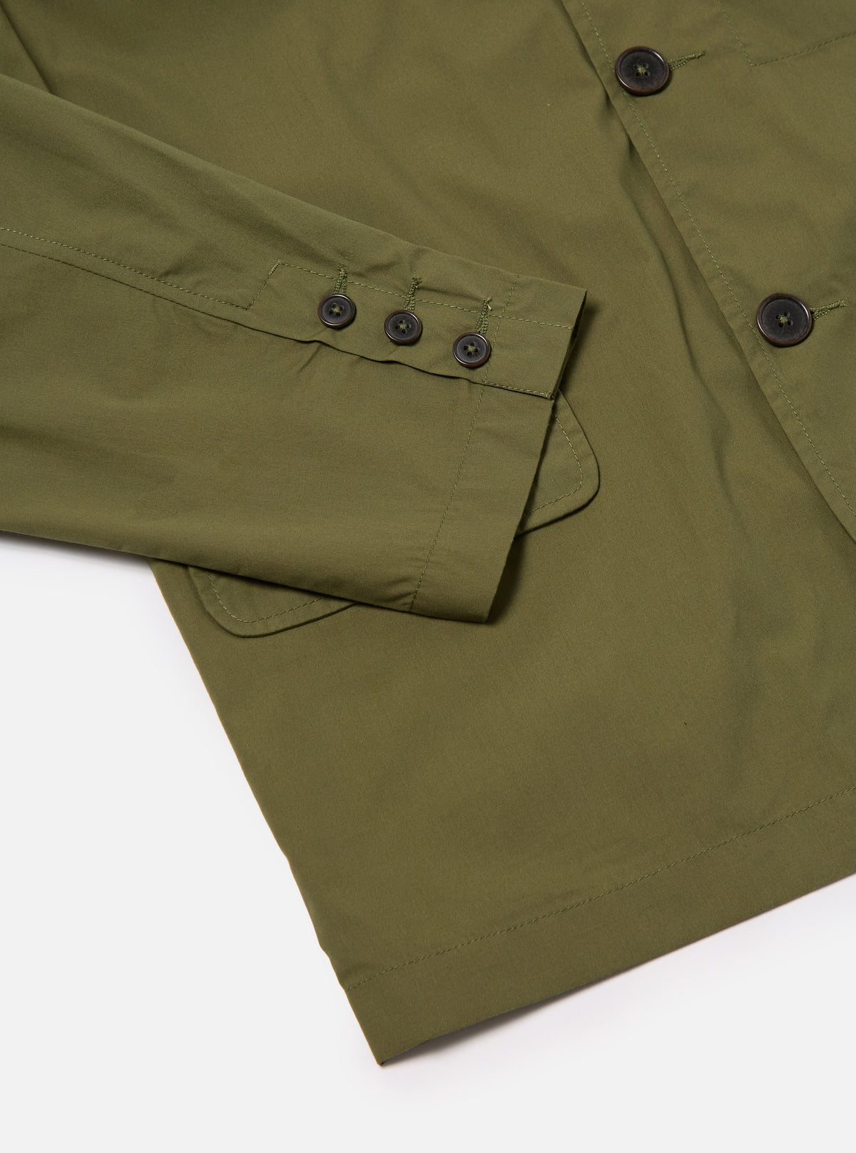 Universal Works Capitol Jacket in Olive Recycled Polytech