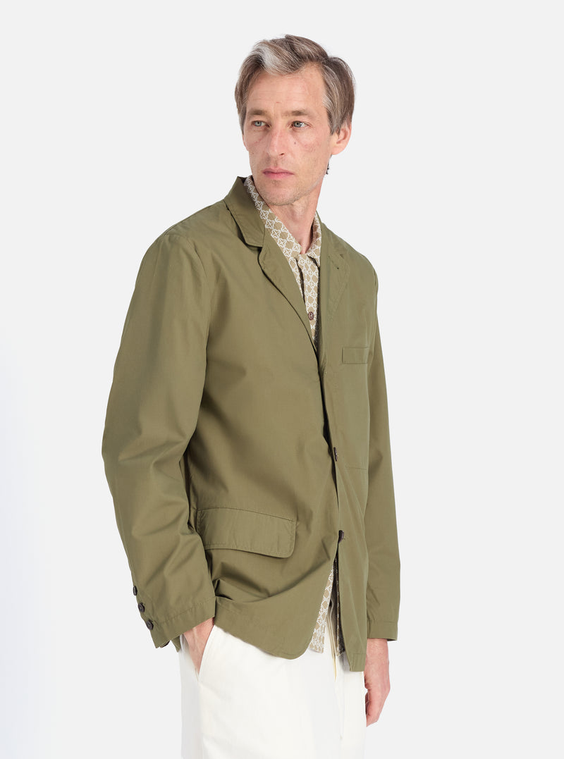 Universal Works Capitol Jacket in Olive Recycled Polytech