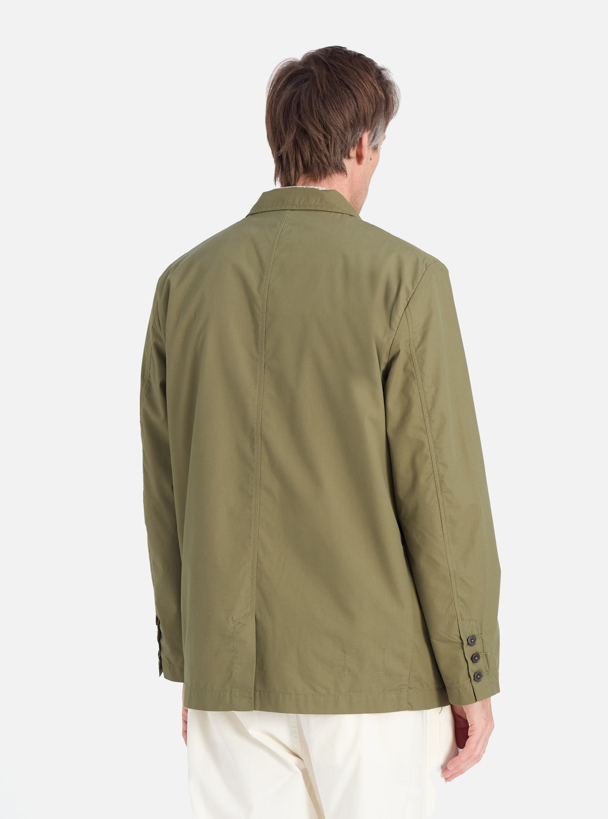 Universal Works Capitol Jacket in Olive Recycled Polytech