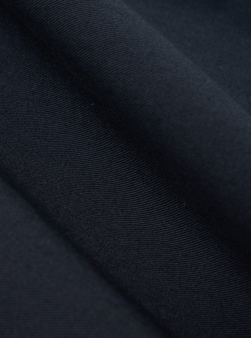 Universal Works Drizzler Jacket in Navy Twill/Badges