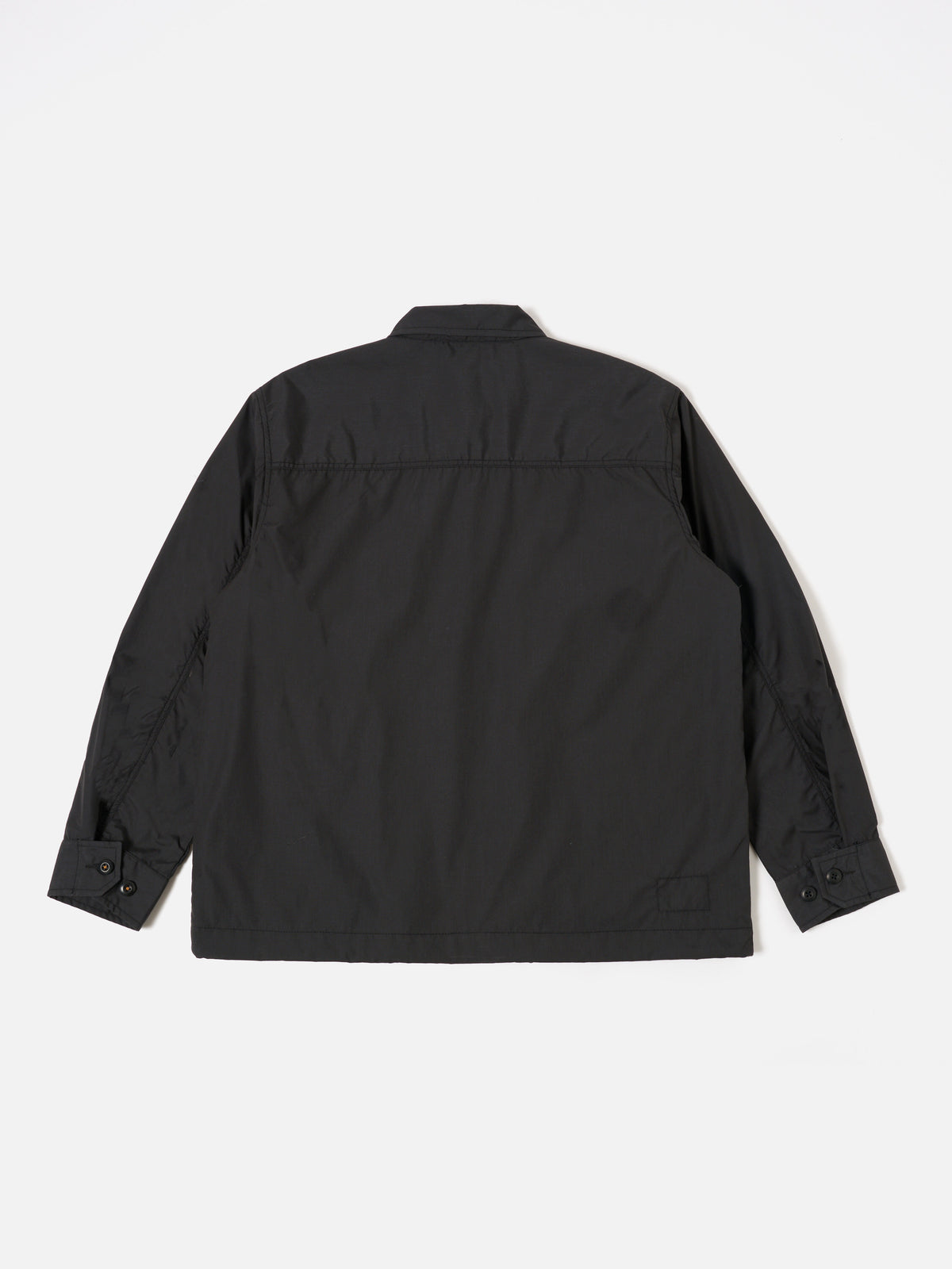 Universal Works Parachute Field Jacket in Black Recycled Polytech